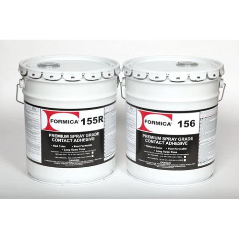 Choice Brands Formica Brand Adhesives High Performance Flammable Spray Grade Contact Adhesive, 5 gal